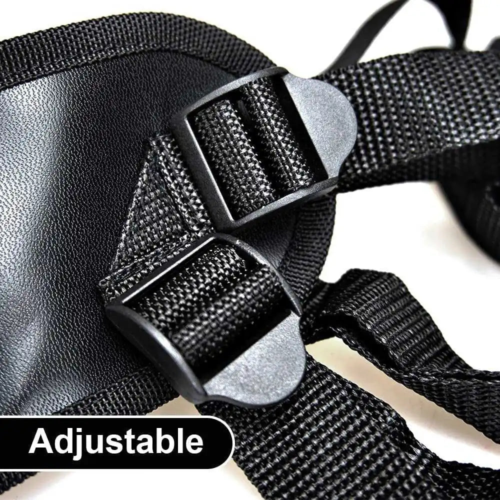 12" Long Strap On Dildo With Adjustable Strap