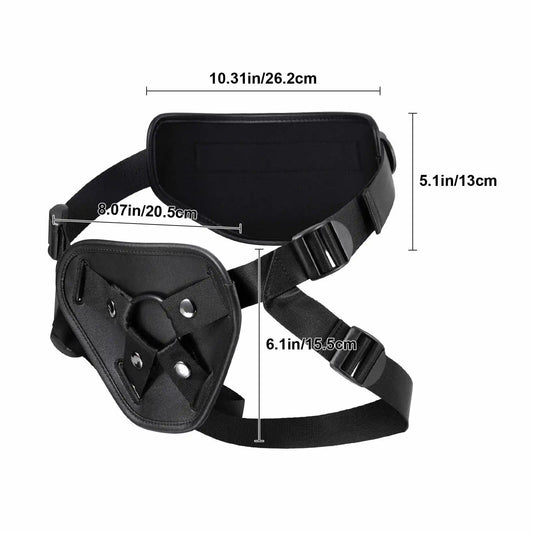 Black Strap Available In 3 Sizes Of Rings