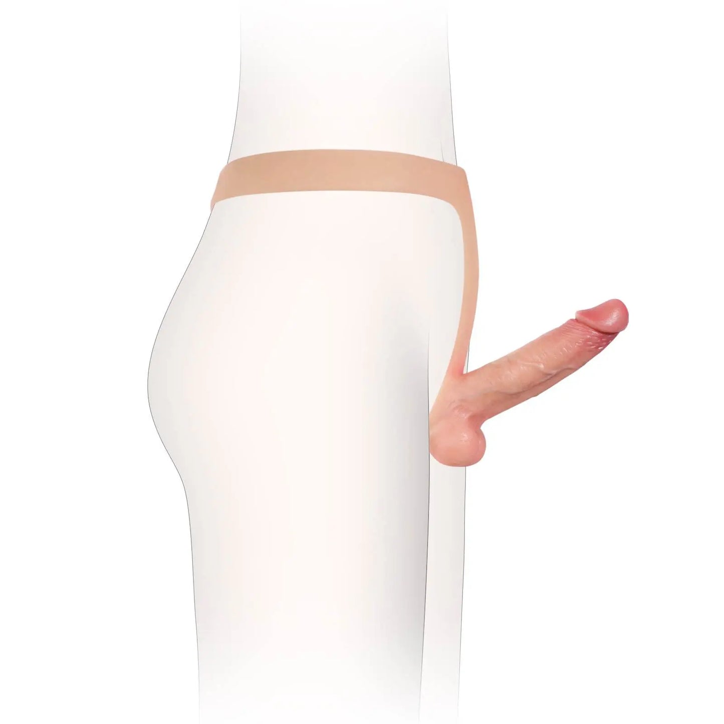 Chloe 6" X 1.6" Realistic Skin Small Strap On Dildo