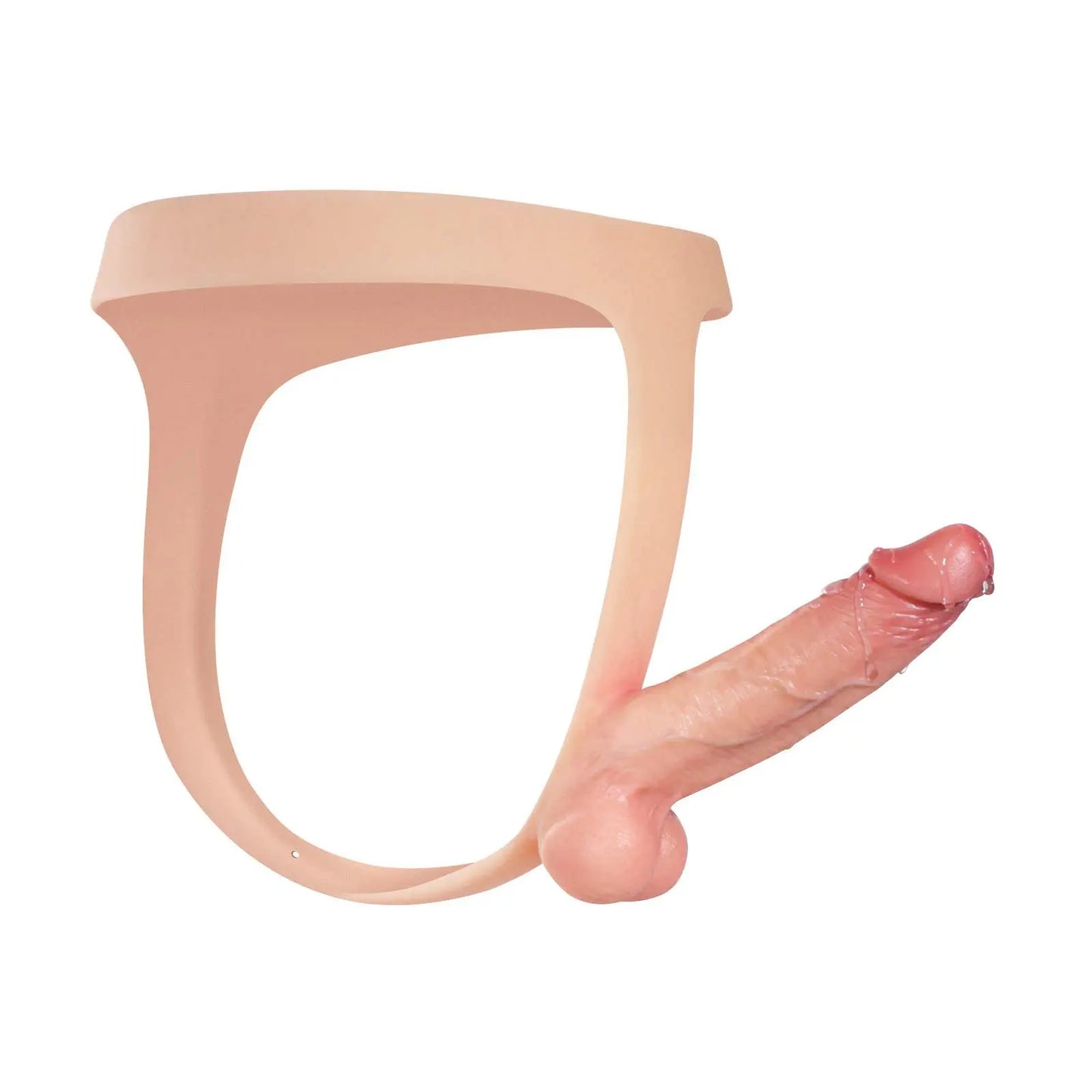 Chloe 6" X 1.6" Realistic Skin Small Strap On Dildo