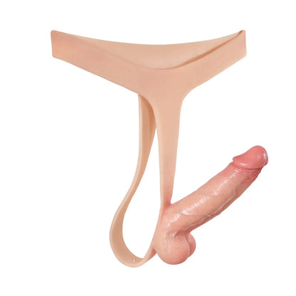 Chloe 6" X 1.6" Realistic Skin Small Strap On Dildo