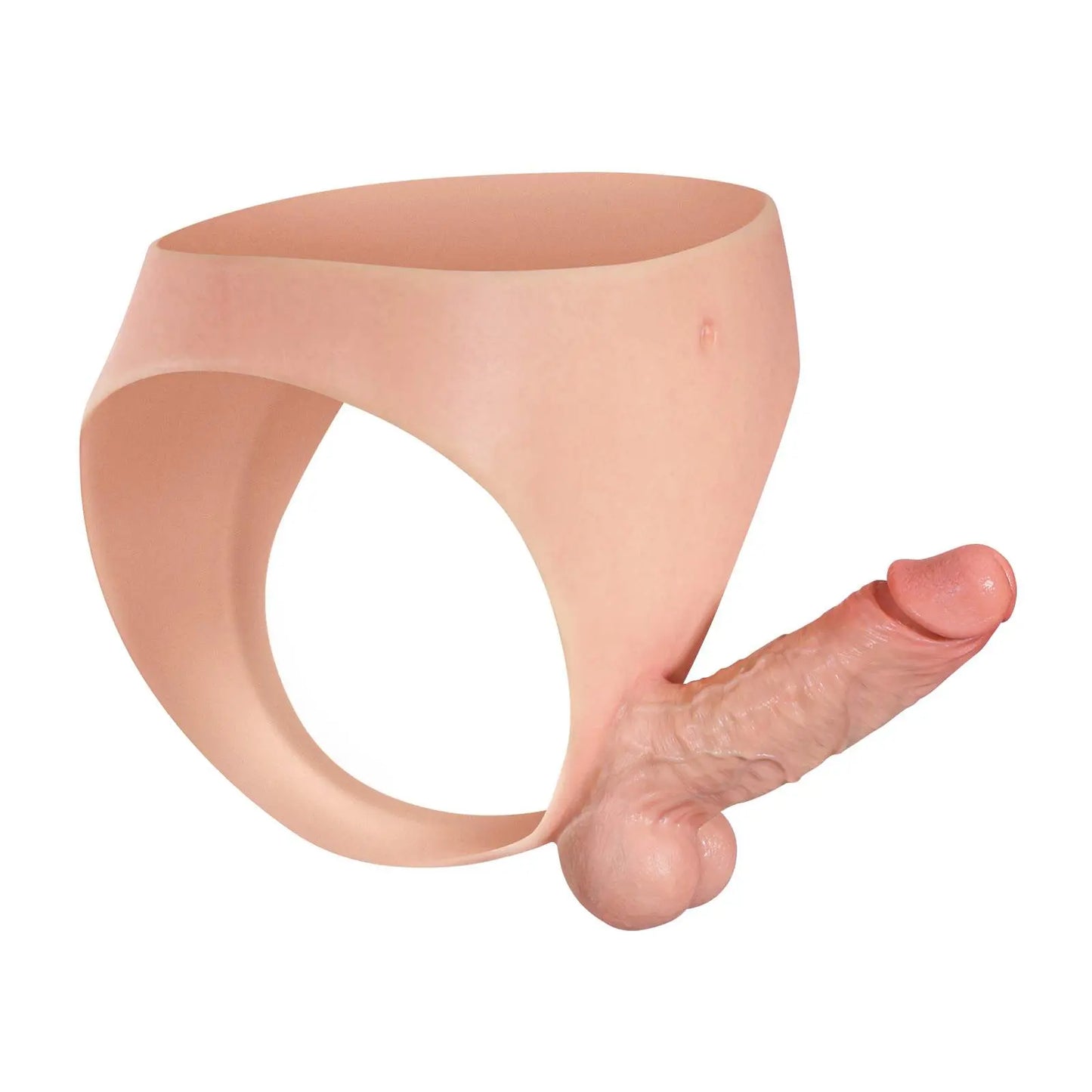 Ethan 6.1" x 1.7" Realistic Soft Short Strap on Dildo