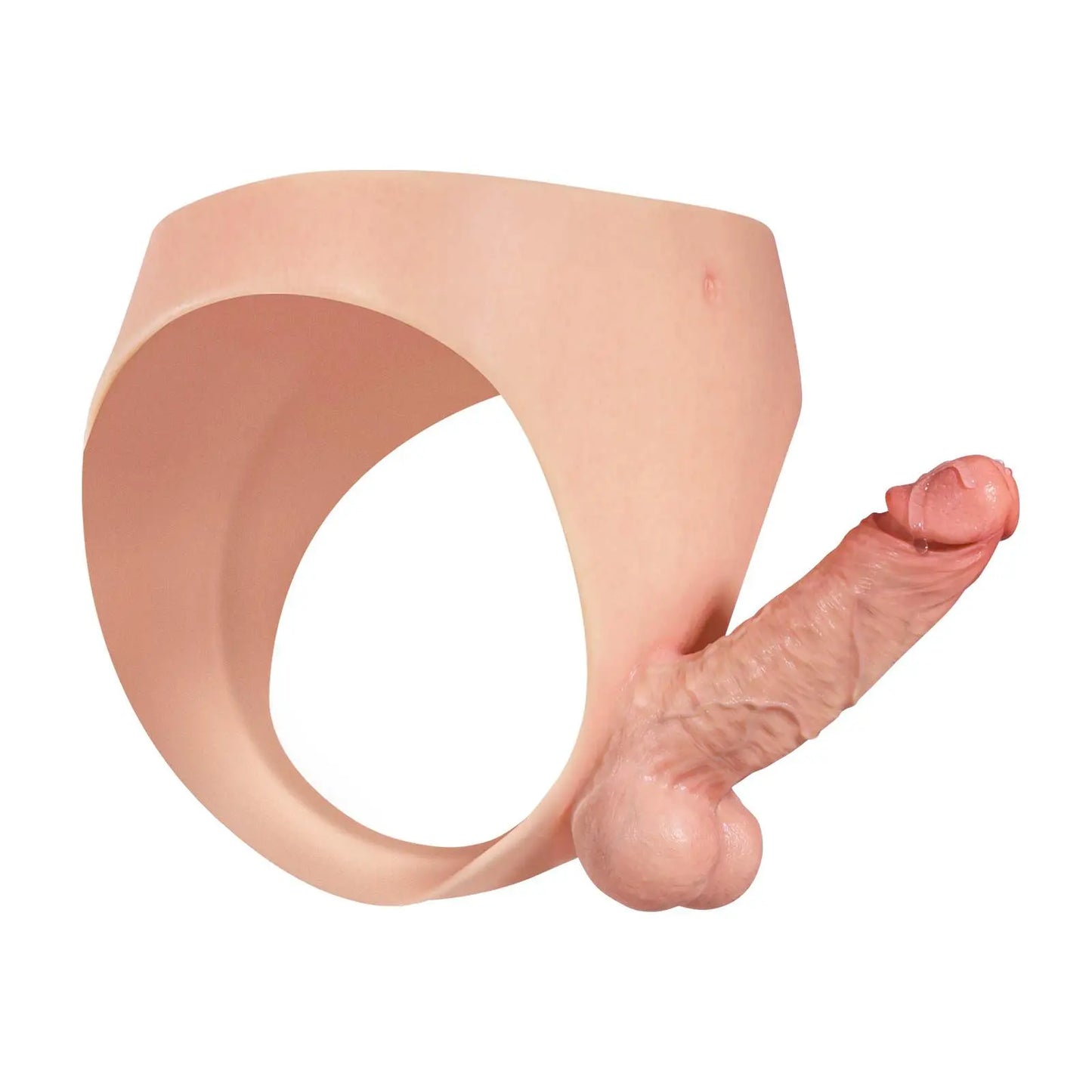 Ethan 6.1" x 1.7" Realistic Soft Short Strap on Dildo