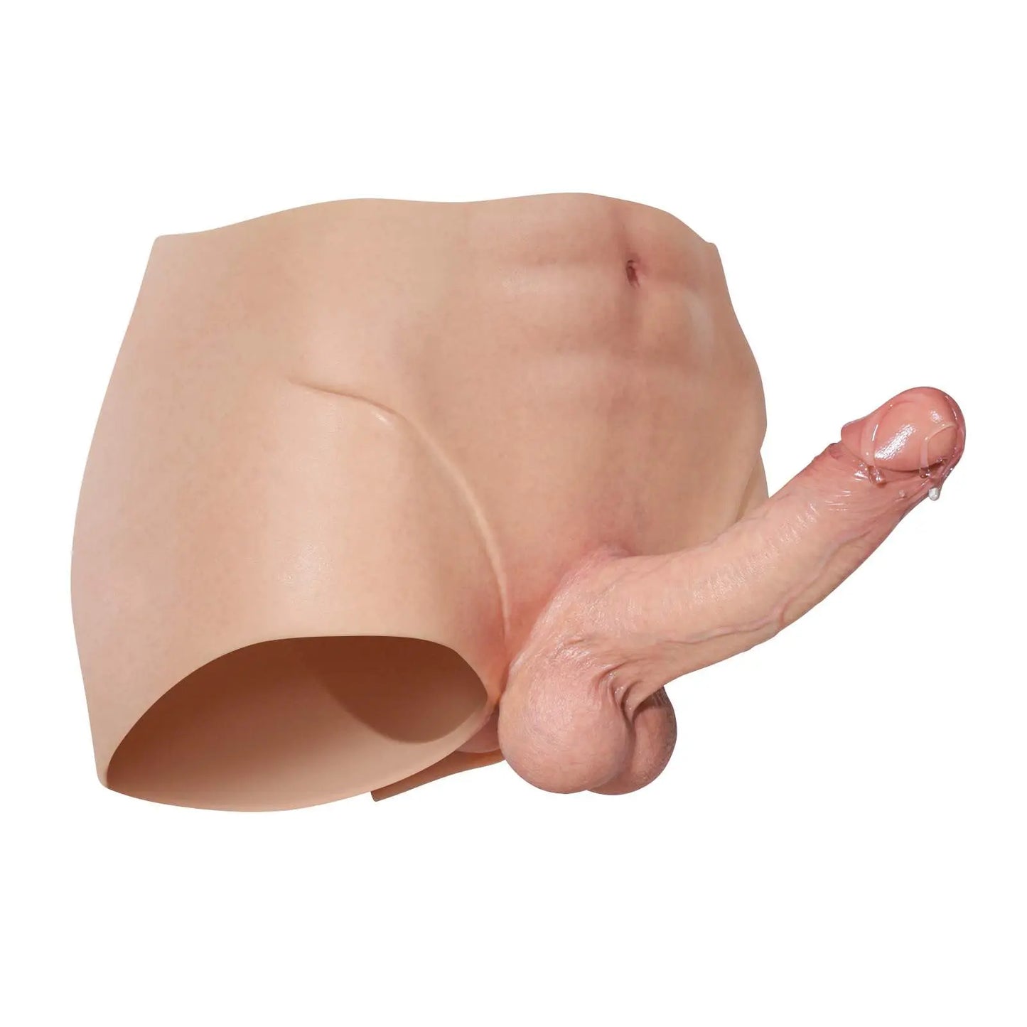 Madison 7.2" x 1.7" Soft Silicone Boxer Briefs Strap On Dildo