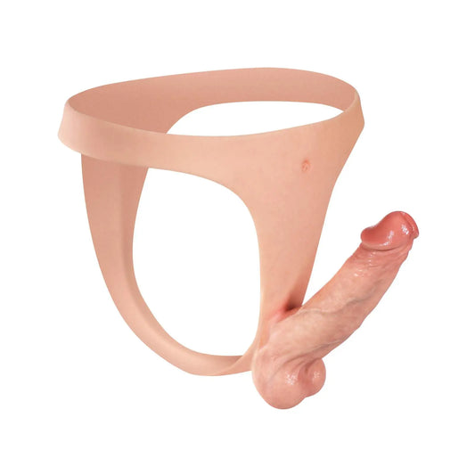 Olivia 6.3" x 1.5" Sexy Soft Silicone Strap On Dildo