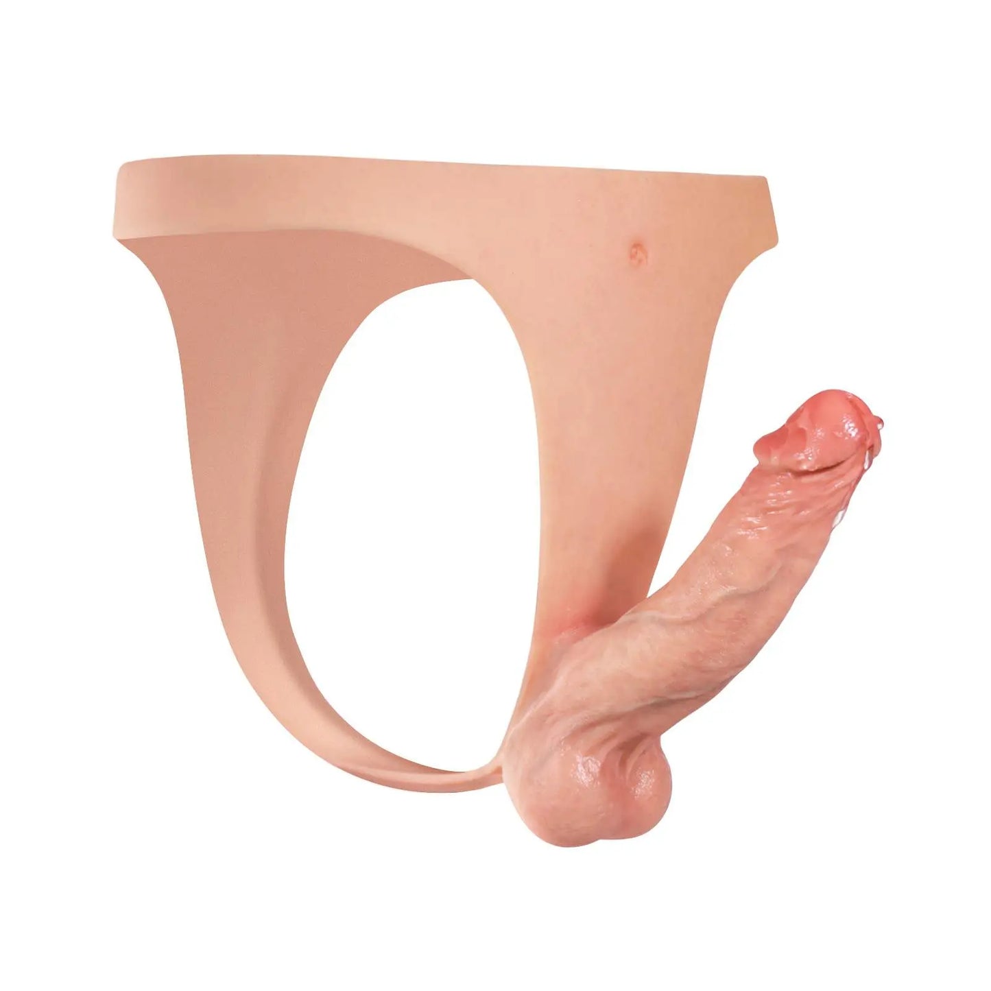 Olivia 6.3" x 1.5" Sexy Soft Silicone Strap On Dildo