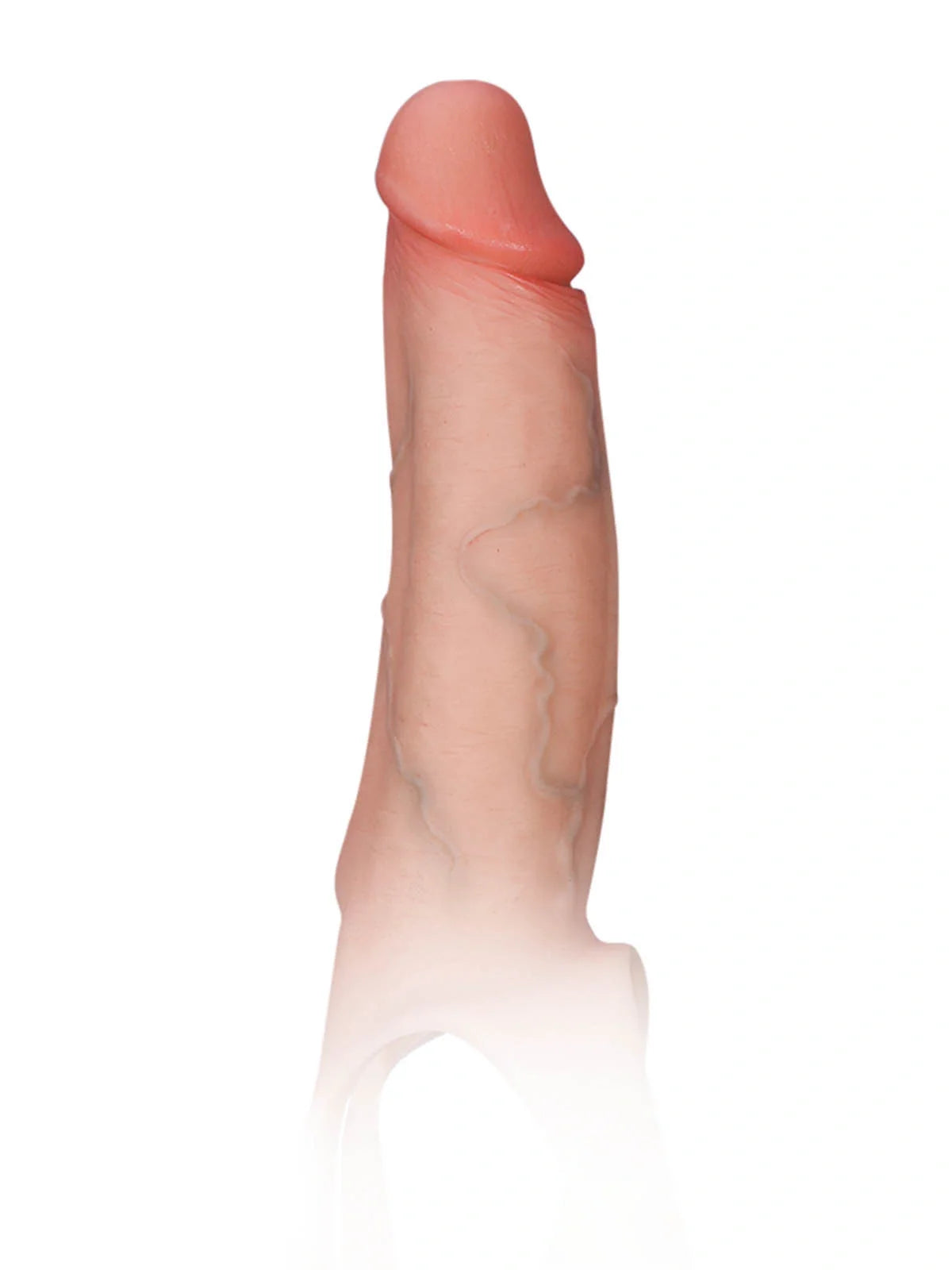 Nyverra 8.3 x 2.2 inch soft hollow silicone strap-on for men