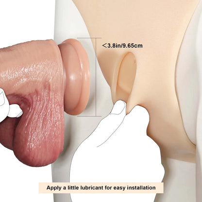 Justin Silicone Strap On Harness for Women