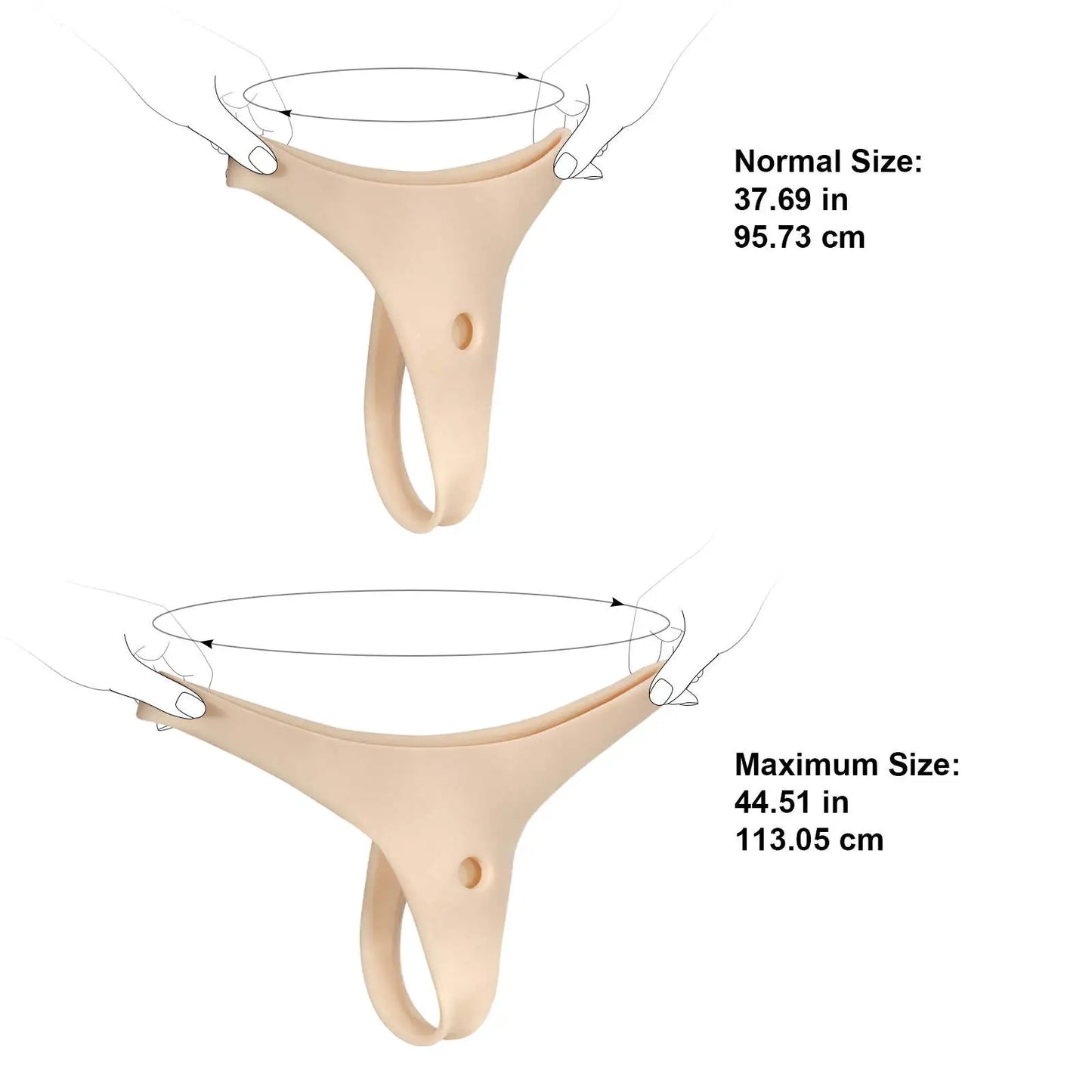 Justin Silicone Strap On Harness for Women