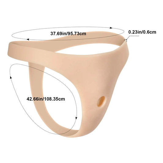 Justin Silicone Strap On Harness for Women