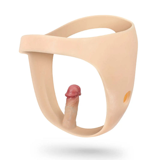 Julian Silicone Strap On Anal Vibrating Panties for Suction Cup Dildo