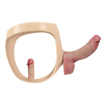 Julian Silicone Strap On Anal Vibrating Panties for Suction Cup Dildo