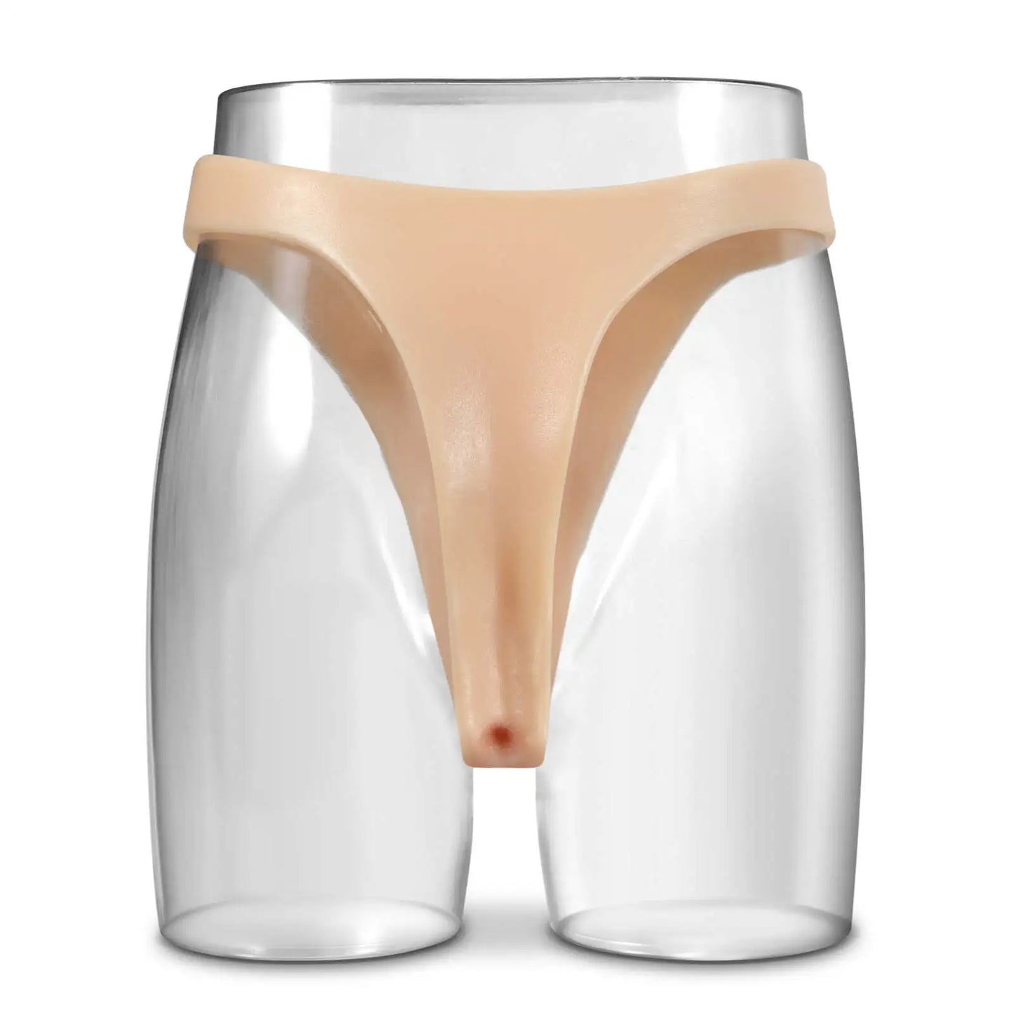 Julian Silicone Strap On Anal Vibrating Panties for Suction Cup Dildo