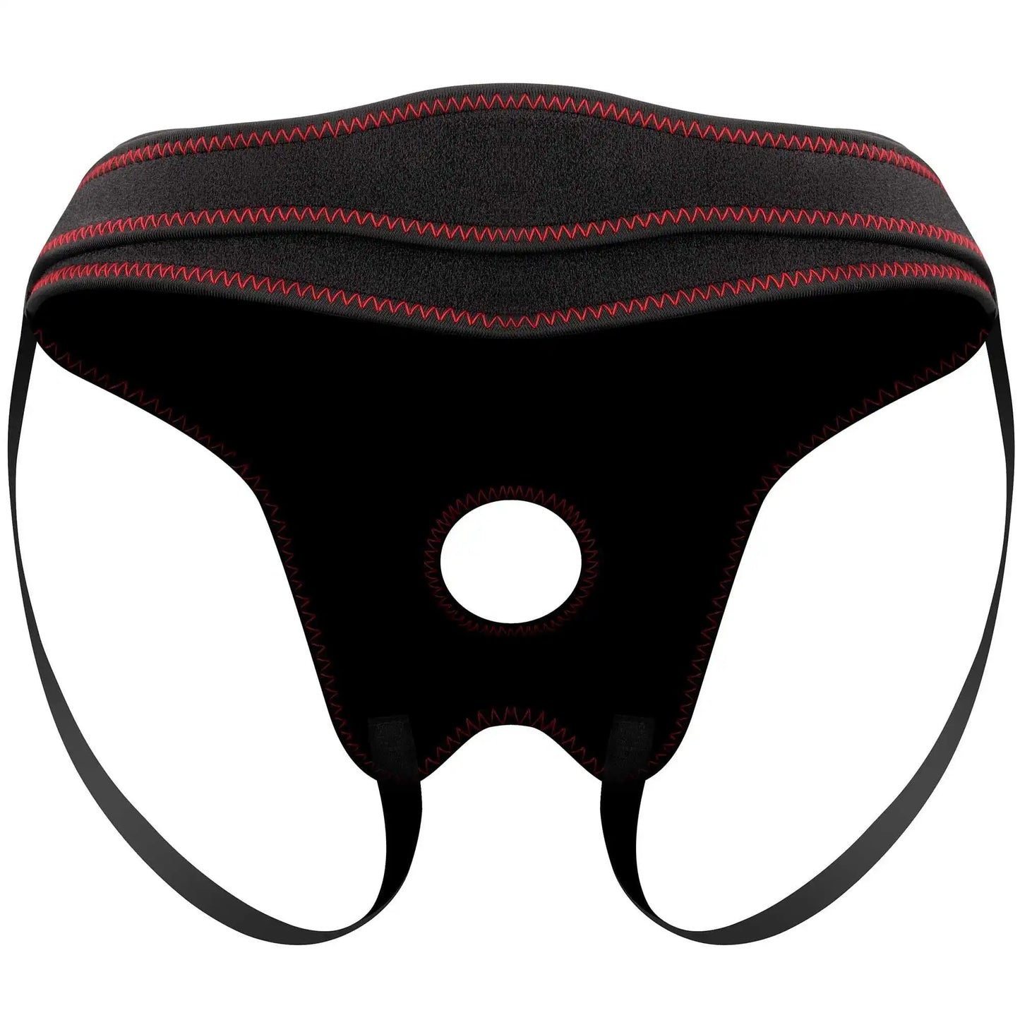 Unisex Adjustable Strap-on Harness with 1.5" Elastic O-Ring