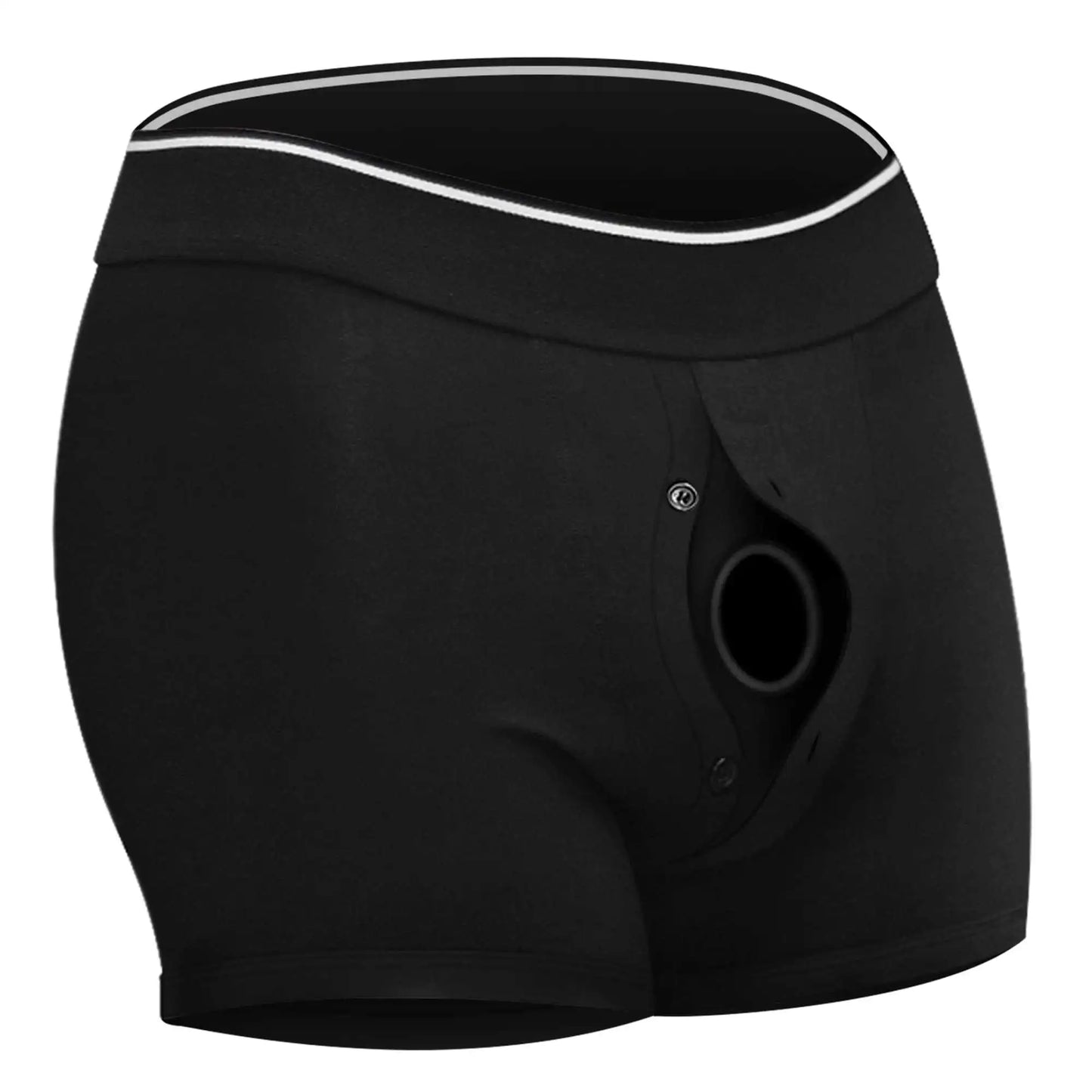 Unisex Cotton Strap On Dildo Panties
