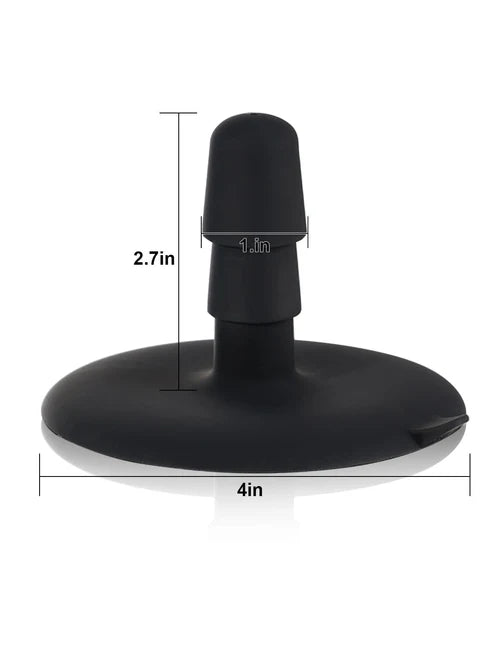 Raptor 10.8 x 2.5 Huge Thick Sliding Skin Vac-U-Lock Dildo With Moving Balls