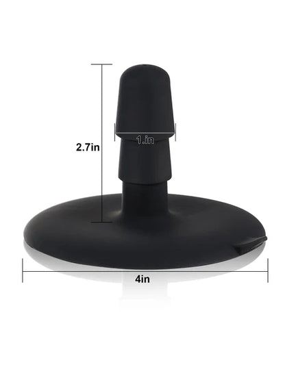 Raptor 10.8 x 2.5 Huge Thick Sliding Skin Vac-U-Lock Dildo With Moving Balls