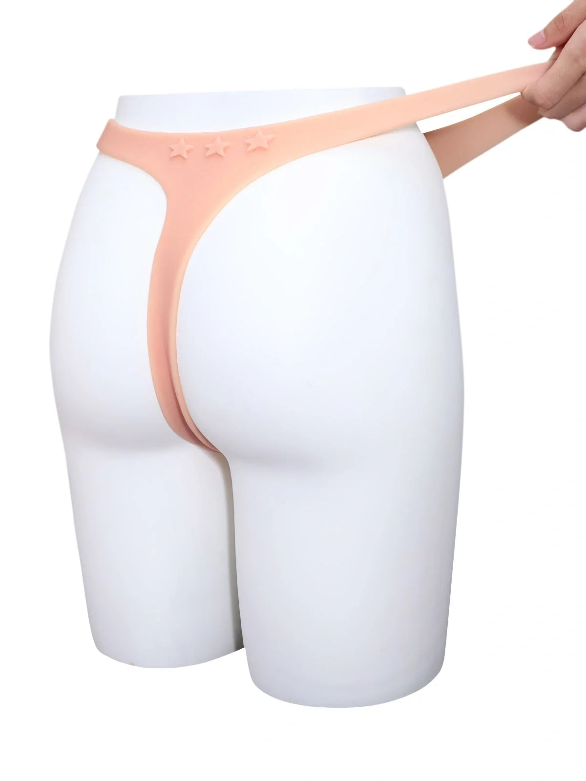 Bravelle reinforced silicone wearable strap-on harness only