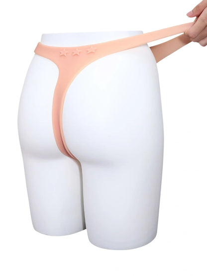 Bravelle reinforced silicone wearable strap-on harness only